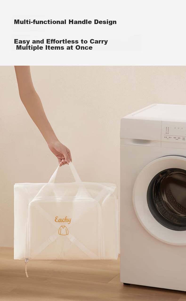 EACHY Wool Sweater Washing Bag, Washing Machine-Specific Sweater Laundry Mesh Bag, Care Bag, Sweater Mesh Pocket - Medium Size 9