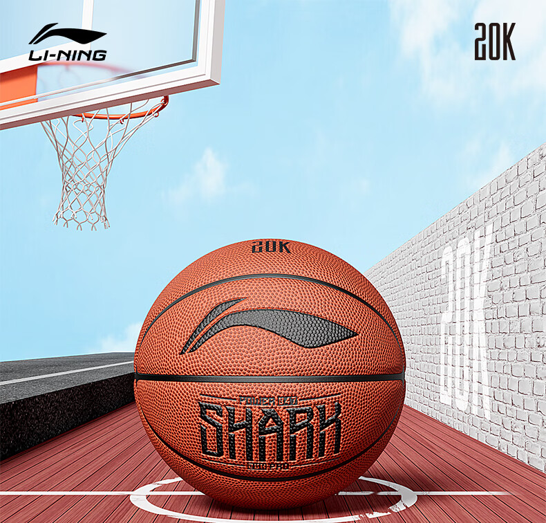 Li-Ning Basketball, Youth Size 6, for Middle School And Elementary School Girls, Exam-Specific, Wear-Resistant, Non-Slip, Competition Training, Size 6 Basketball 1