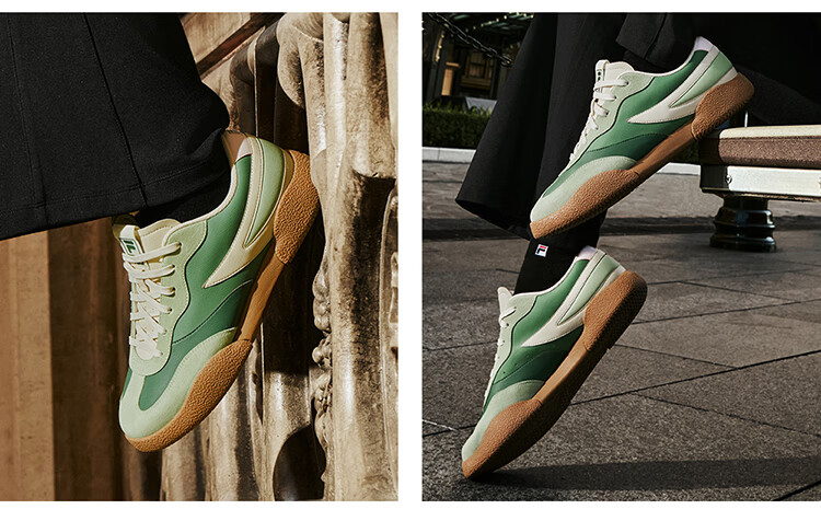 FILA Official Yang Mi Same Style Women's Shoes, PENGUIN Retro Sneakers, Penguin Shoes, Training Shoes, Casual Shoes 33