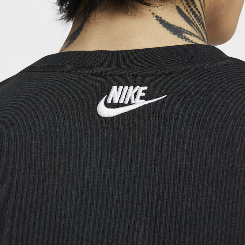 NIKE Men's Spring And Autumn Round Neck Sweatshirt, Casual Sports, Fashionable Versatile, IB8233-663, Pink M 5