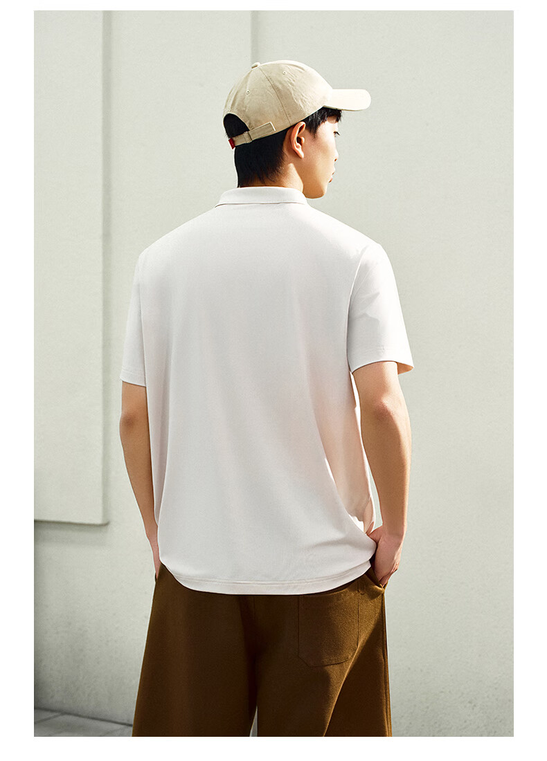 Anta Xingdong Polo | Casual Collared Short Sleeve Men's Summer Quick-Dry Business Commuter Colorful Polo Shirt Top 9