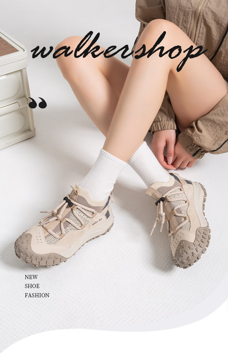 Walker Shop Aokasuo Women's Sports Shoes, Hiking Boots for Women, Breathable Mesh Casual Walking Shoes, Running Shoes V151018 1