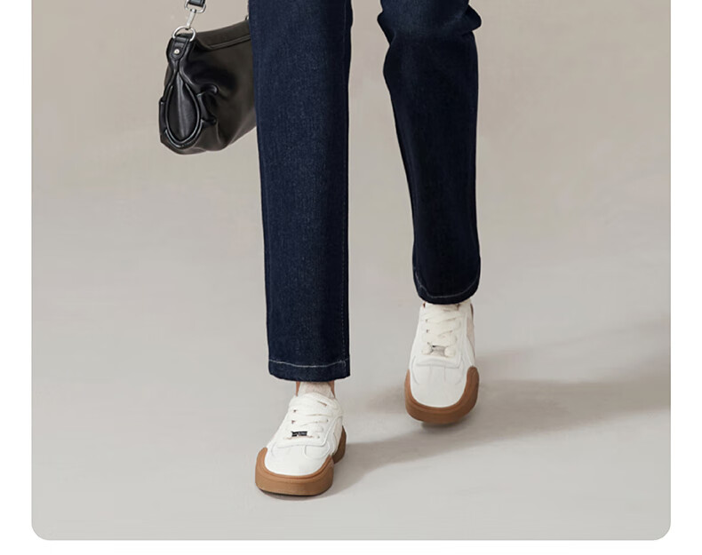 ESE-Y Spring 2025 New Slim-Fit Straight-Leg Pants, Dark Blue Denim Jeans for Women, Black, Size 26 19