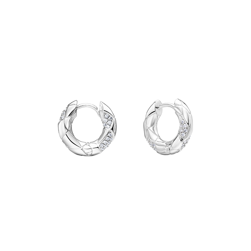 Arsis Snake Pattern Small Hoop Stud Earrings for Women Original Design Fashion Simple Versatile Earrings Birthday Gift for Girlfriend