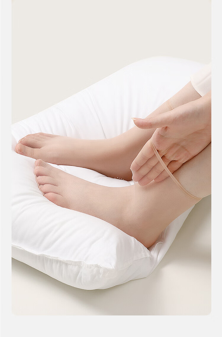 LangSha Silk Stockings for Women, Silicone Non-Slip Summer Thin Trendy Crystal Stockings, Summer Foot-Transparent Short Socks Mid-Calf Socks, Black Size 15 11