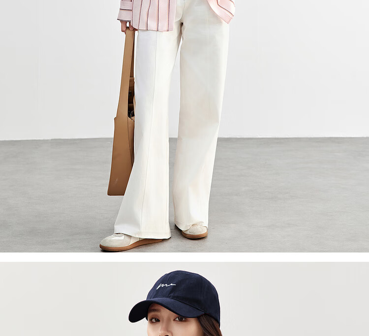 Sentubila Spring And Autumn Commuter Blouse for Women, Light Luxury High-End Slimming Shirt, Loose Long-Sleeve Thin Top, Blue Striped, L 15