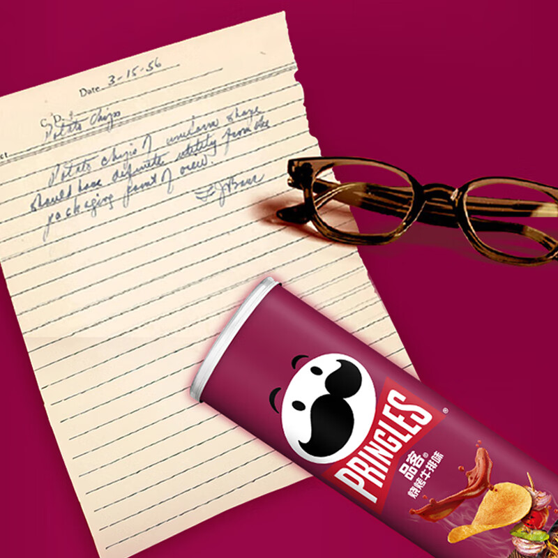 品客（Pringles）罐装膨化零食薯片休闲食品110g*3 罐分享装（原味+洋葱+牛排）