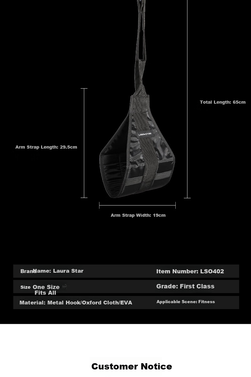 LARASTAR Hanging Leg Raises with Straps, Pull-Up Assist Band, Abdominal Crunch Support Band for Fitness Training 12