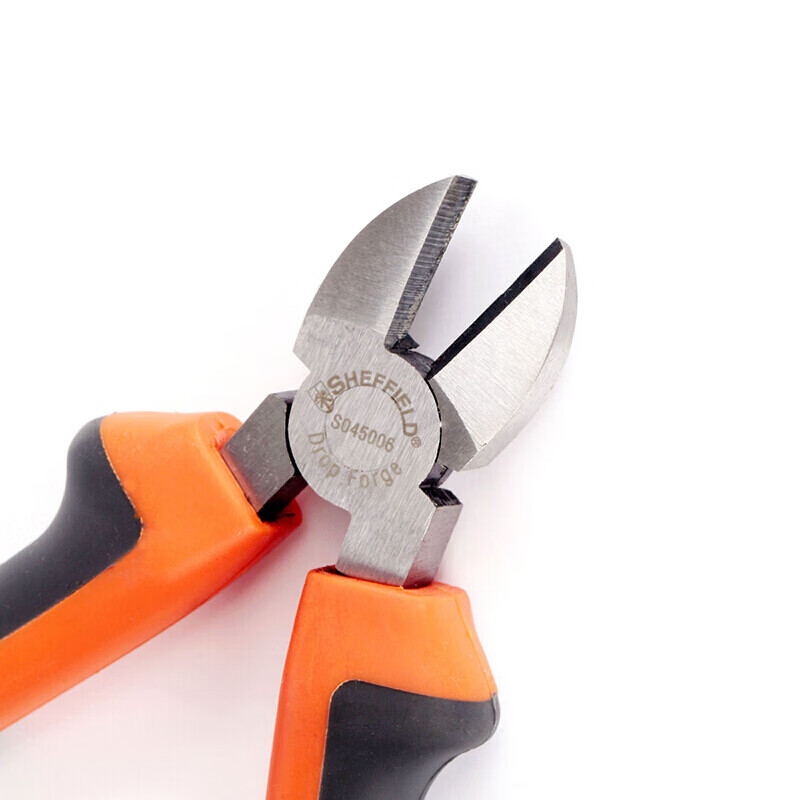 SHEFFIELD S045006 6" Two-Tone Handle Diagonal Pliers