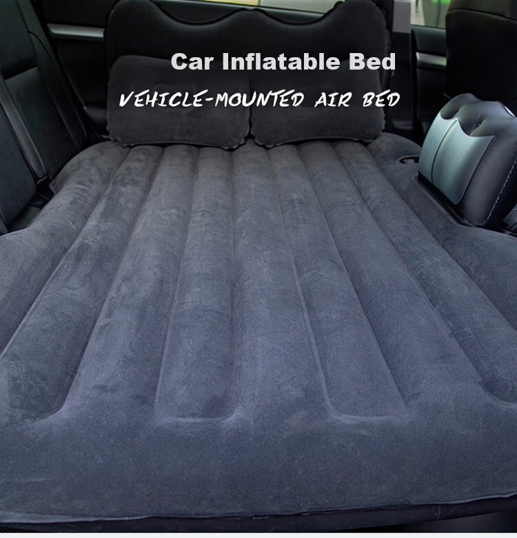 Siwangongli Car Inflatable Bed, Travel Mattress, Car Rear Seat Air Cushion Bed, Sleeping Aid for Car Interior, Backseat Sleeping Pad 2