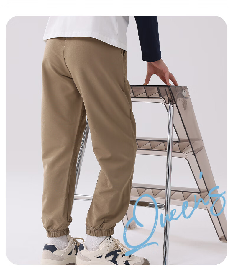Baleno Boys' Pants, Spring And Autumn 2026 Style, Children's Outdoor Sports Waterproof Cargo Pants, Hiking Pants, Kids' Tapered Casual Trousers 6