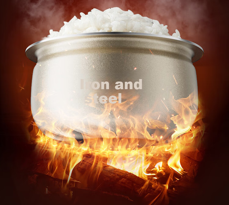 Bear Rice Cooker for 2-3 People, Zero Fluorine IH Iron Pot Non-Stick, Smart Reservation Micro-Pressure Multi-Function Firewood Rice 2L DFB-J20C6 8