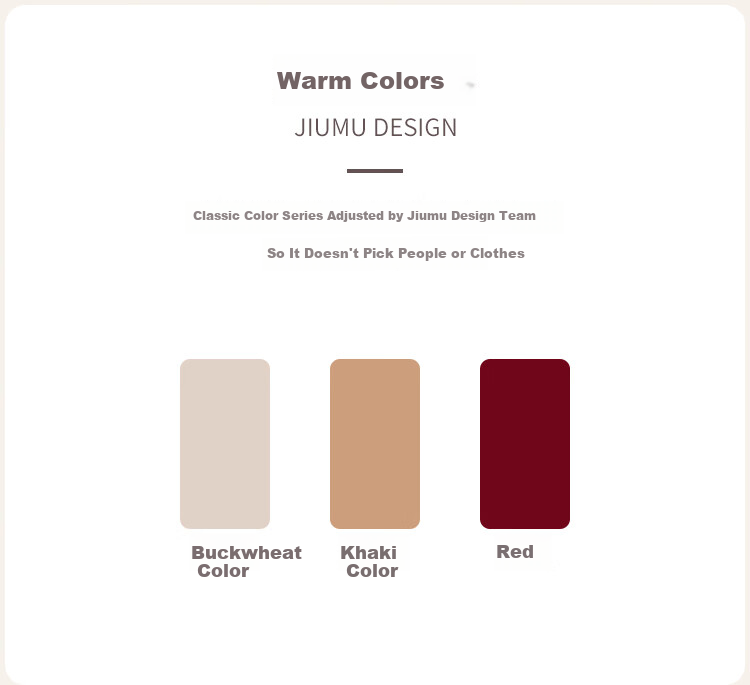 JIUMU Pure Wool Scarf for Women, Autumn And Winter, Zodiac Year Red, Warm Neck Wrap, Gift for Girls, Gift for Mom, Mid-Autumn Festival Birthday Present 4