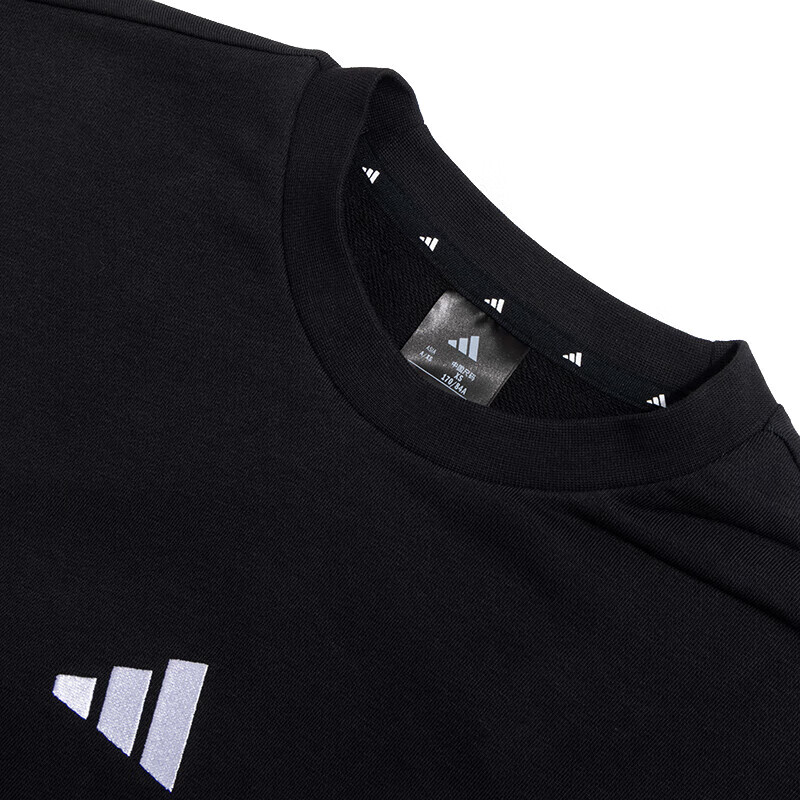 Adidas Spring Fashion Sportswear, Comfortable Breathable Casual Top, Round Neck Pullover, JE3837, Size S 8