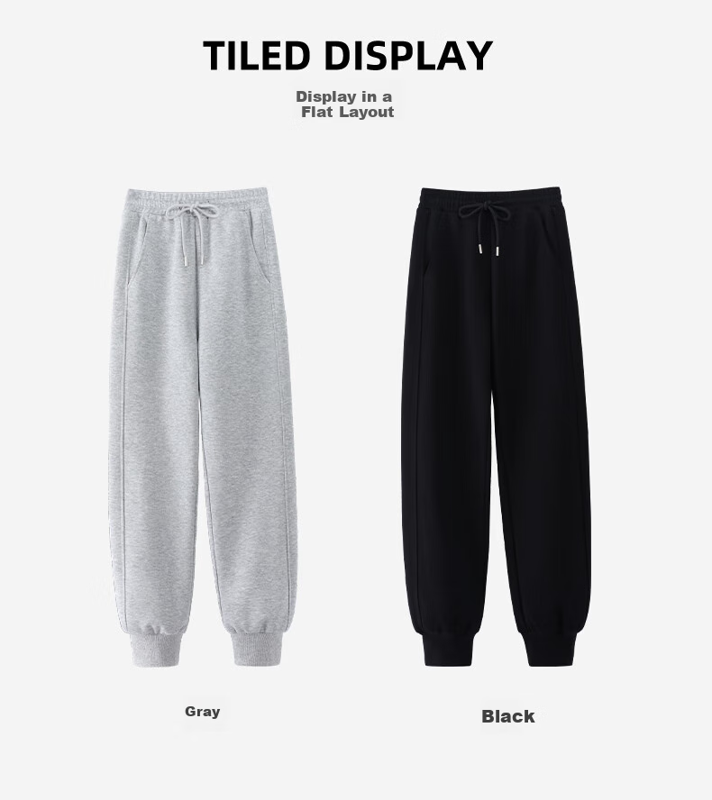 MJ STYLE Women's Joggers Pants for Spring And Autumn 2026, New Style for Petite Women, Versatile Outdoor Casual Sports Windproof Trousers 16