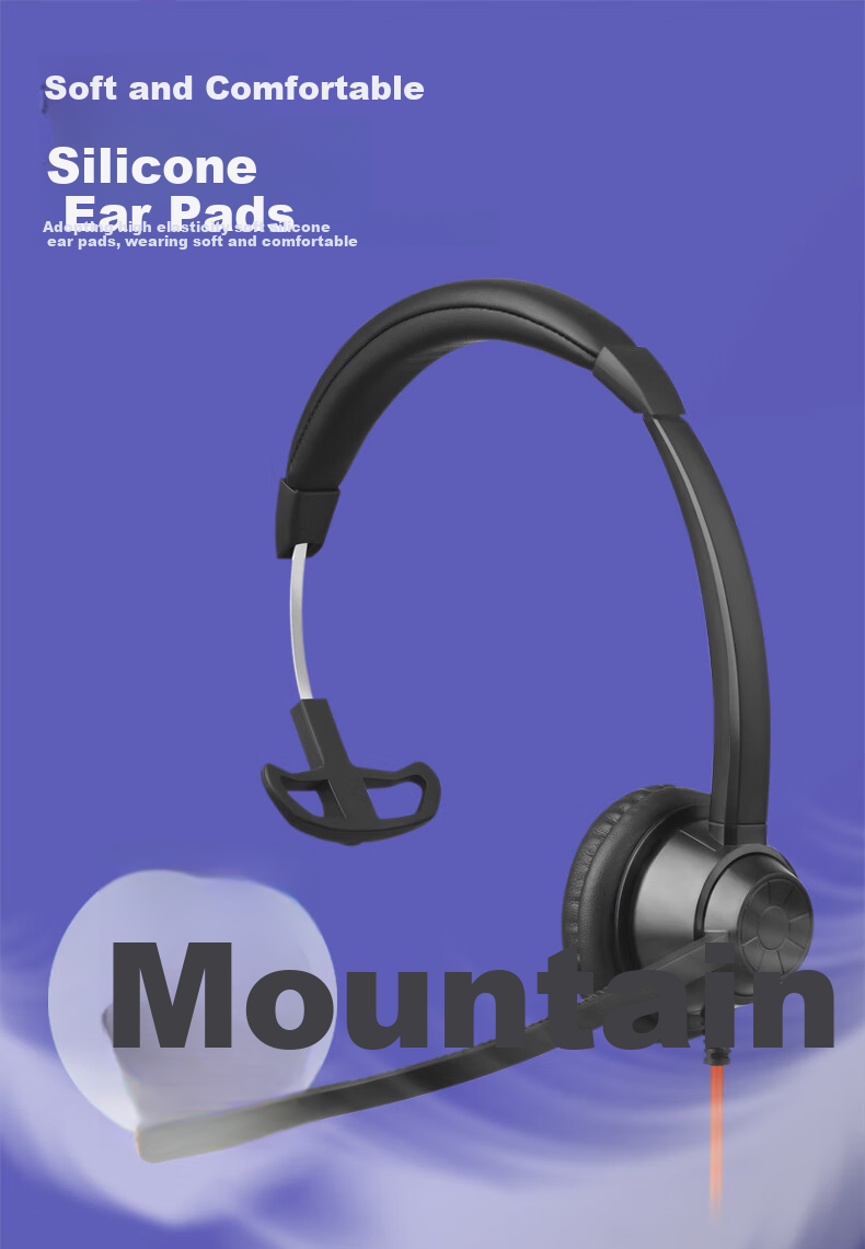 Yijiatong Upgraded Dual-Ear Headset Y390DR with USB Interface, Customer Service Headphones/Noise-Cancelling Headphones/Sales Telemarketing Headset/Business/Education, Including Equalization And Mute Functio 9