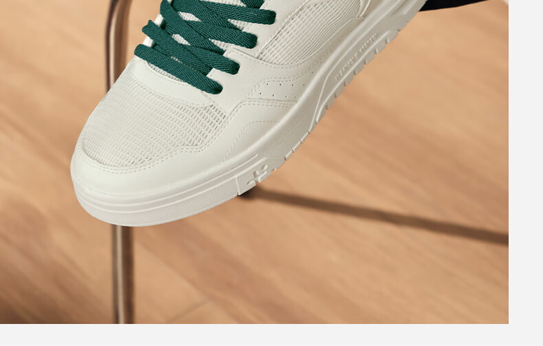 361° Men's Sports Shoes, Soda Autumn Mesh Breathable Lightweight White Sneakers, Men's Shoes 672516626-4 19
