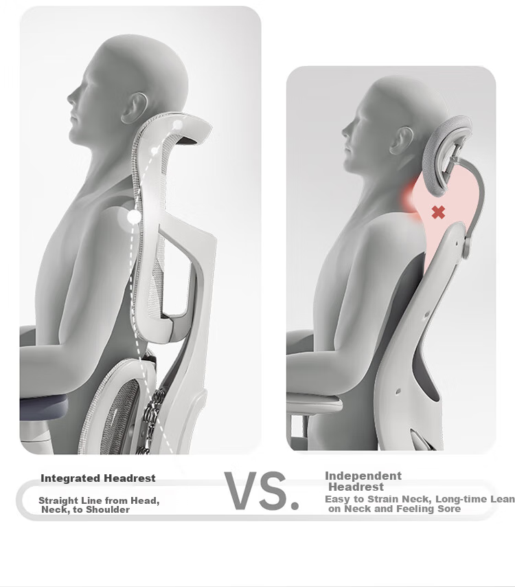 SIHOO S100 Ergonomic Chair, Computer Chair, Lumbar Support Office Chair, Ergonomic Seat, Gaming Chair with Integrated Headrest 14