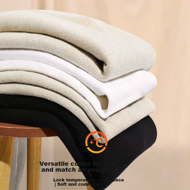 JEANSWEST LIFE New Chinese-Style Knitted Sweater for Men, Autumn And Winter Warm Semi-Turtleneck Sweater, National Trend Casual Style Men's Sweater, Handsome