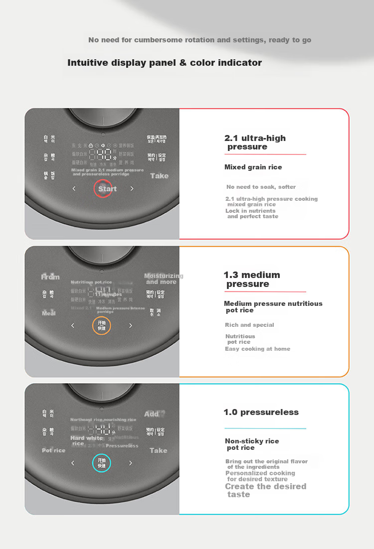 CUCHEN Rice Cooker, Imported from South Korea, 3L Capacity for 3-4 People, Non-Stick Pot, IH Triple Pressure, 2.1x High-Pressure Cooking in 11 Minutes, Fast Cooking, SPE0671 13