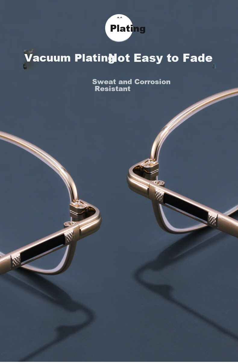 GOGOSOON High-Quality Natural Crystal Lens Reading Glasses with Smart Zoom Function for Elderly Men And Women, High-Definition Anti-Scratch Wear-Resistant Glasses 3