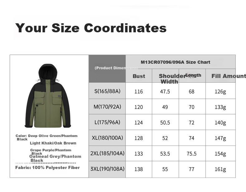 CAMEL Men's Workwear, Couple's down Jacket, Men's Short Duck Down Outdoor Sports Windproof Coat, Winter M13CR07096 16