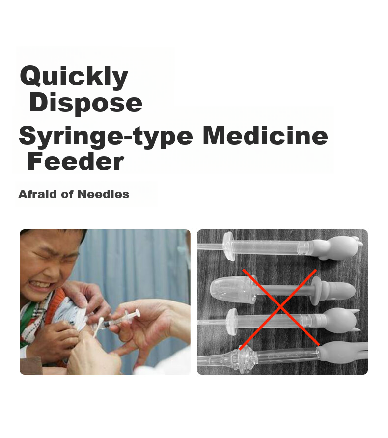 Beedoll Baby Medicine Feeding Device, Anti-Choking Liquid Dispenser, Water Drinking Bottle with Nipple for Medication, Portable Rabbit-Shaped Desig 2