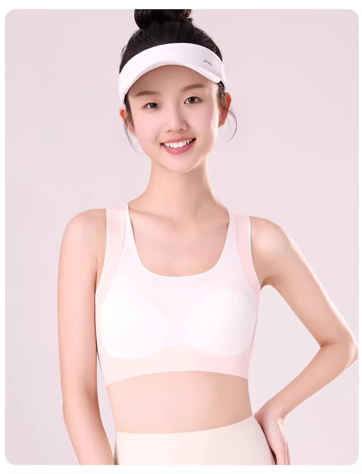 LangSha Girls Sports Bra Development Period High School Student Youth Junior High Student Children's Large Kid Tank Top 8