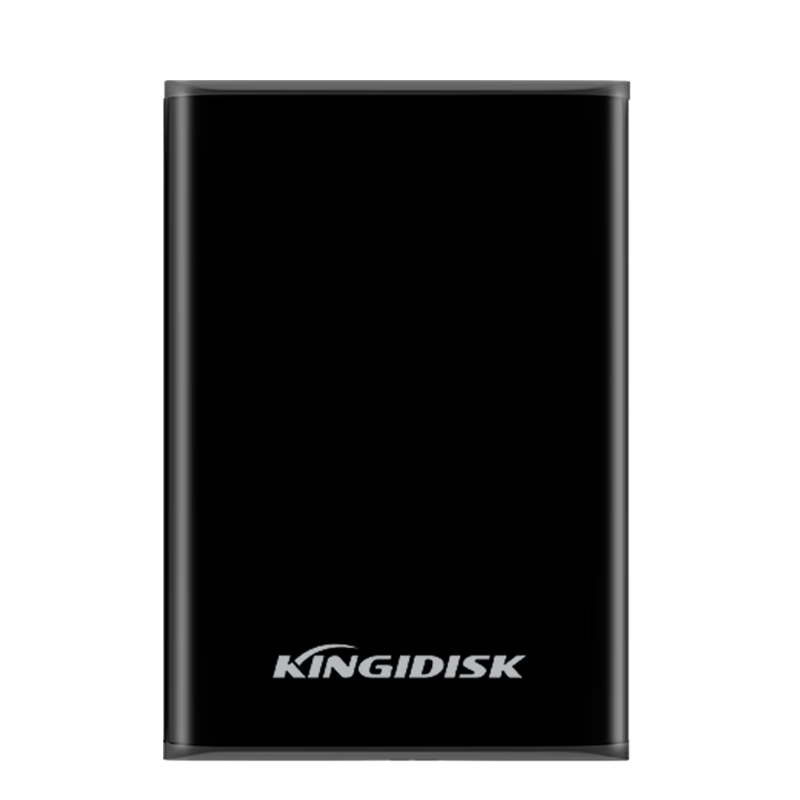 Heijiachong (KINGIDISK) 500GB USB3.0 Portable Hard Drive SLIM Series 2.5-Inch Midnight Black 9.5mm Slim Metal Shockproof And Pressure-Resistant SLIM500