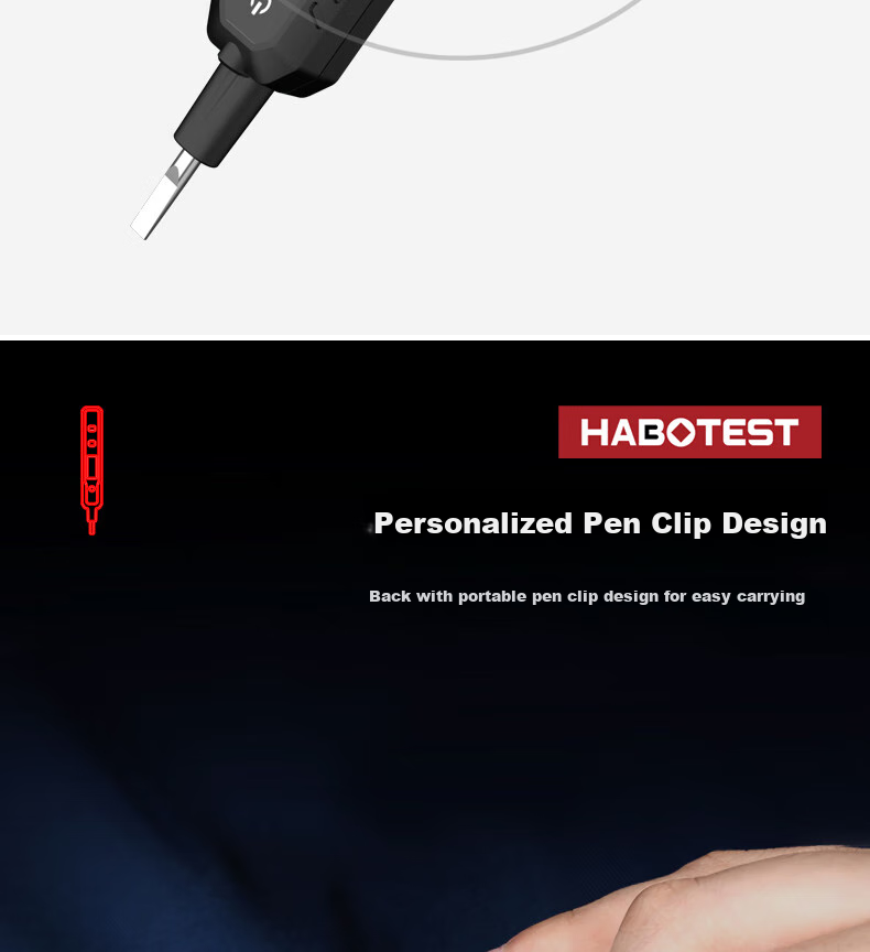 HABOTEST HT89 Intelligent Test Pen, Contact-Type Voltage Tester, HT89 15