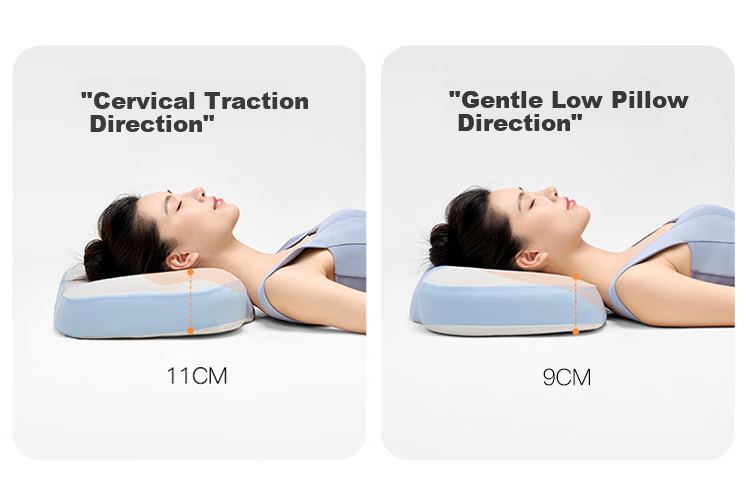 Lafufeier Latex Pillow, Thai Natural Import, Fits Neck Cervical Spine, Massage Granules, Adult Professional Pillow Core 8