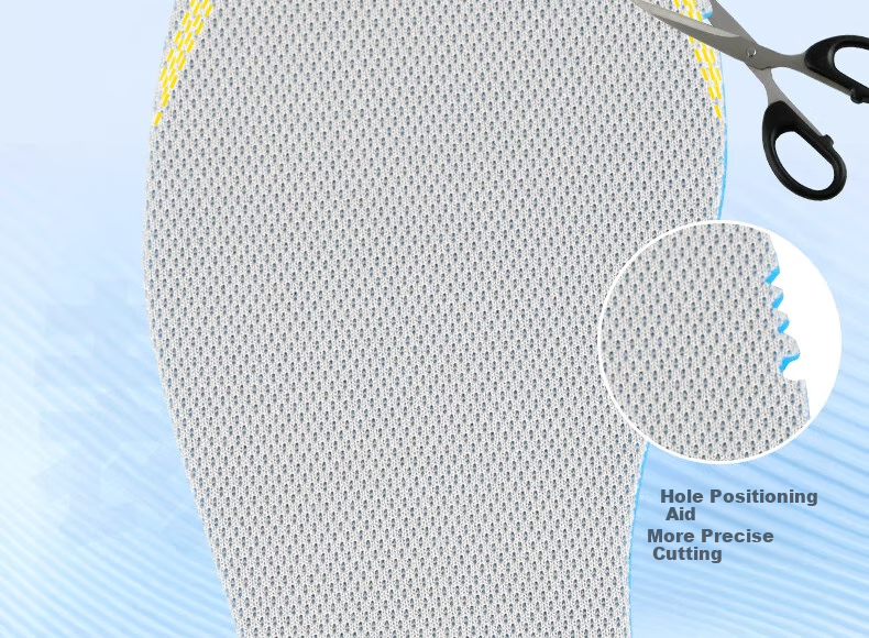 Li-Ning Insoles for Men's And Women's Sports Shoes, Children's Running Shock-Absorbing Anti-Odor Basketball Height-Increasing Sweat-Absorbing Breathable Military Training 43 23