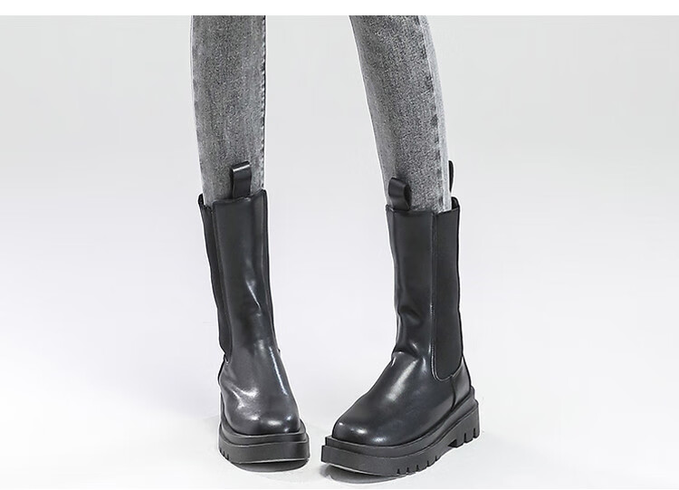 Yipintiancheng High-Waisted Skinny Jeans for Women, 2025 Autumn Fashion Versatile Slimming Pencil Pants for Wome 4