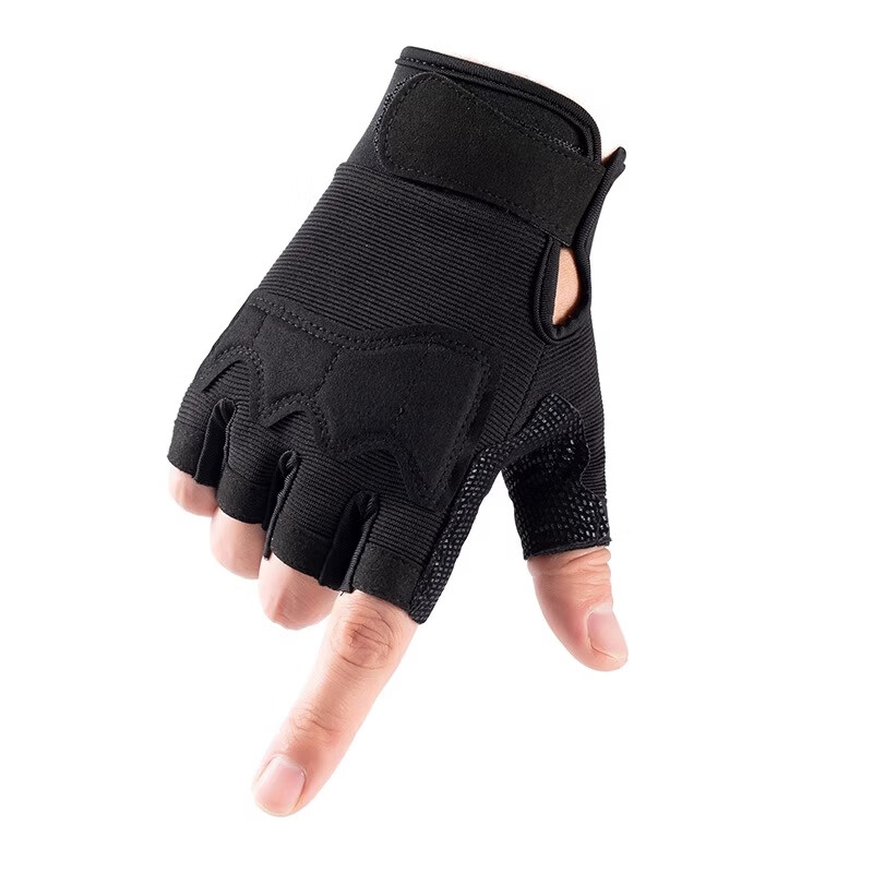 MOON MOON Cycling Gloves, Fingerless Short Gloves, Mountain Bike Gloves for Men And Women, Summer Thin Breathable Shock-Absorbing Bicycle Equipment