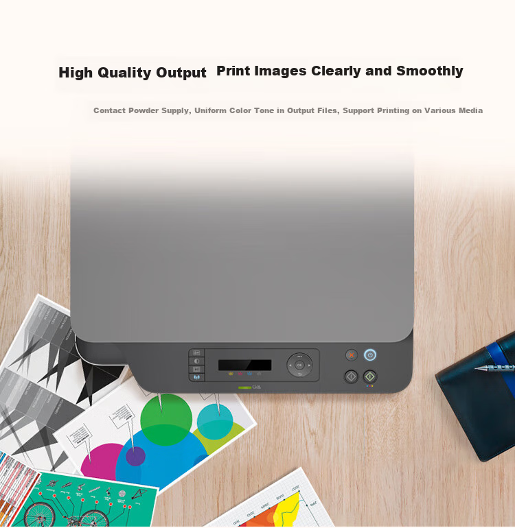 HP 178nw Color Laser Wireless Printer, All-In Printer with Print, Copy And Scan Functions, Wireless Home Three-In Multifunction Printer for Office Use 10