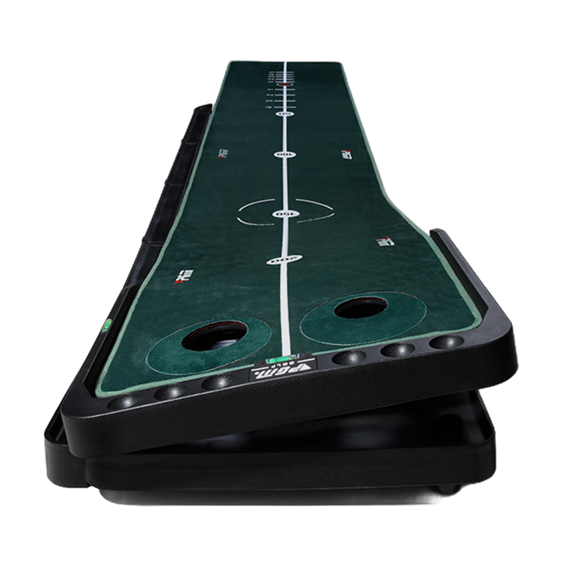 PGM Indoor Golf Putter Practice Mat Adjustable Slope Office Training Set