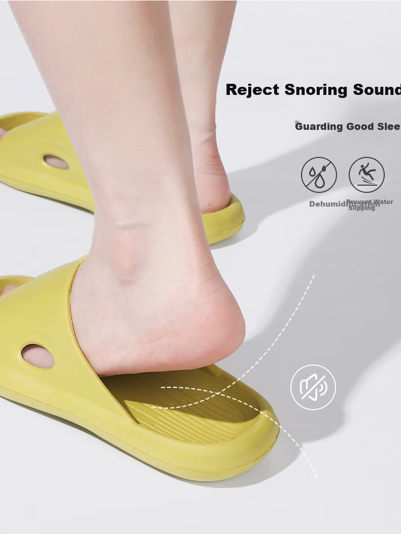 FOOTOPPO Women's Slippers, Summer Indoor Soft Squishy Feel, EVA Home Slippers, Non-Slip Bathroom Slides for Showering 3