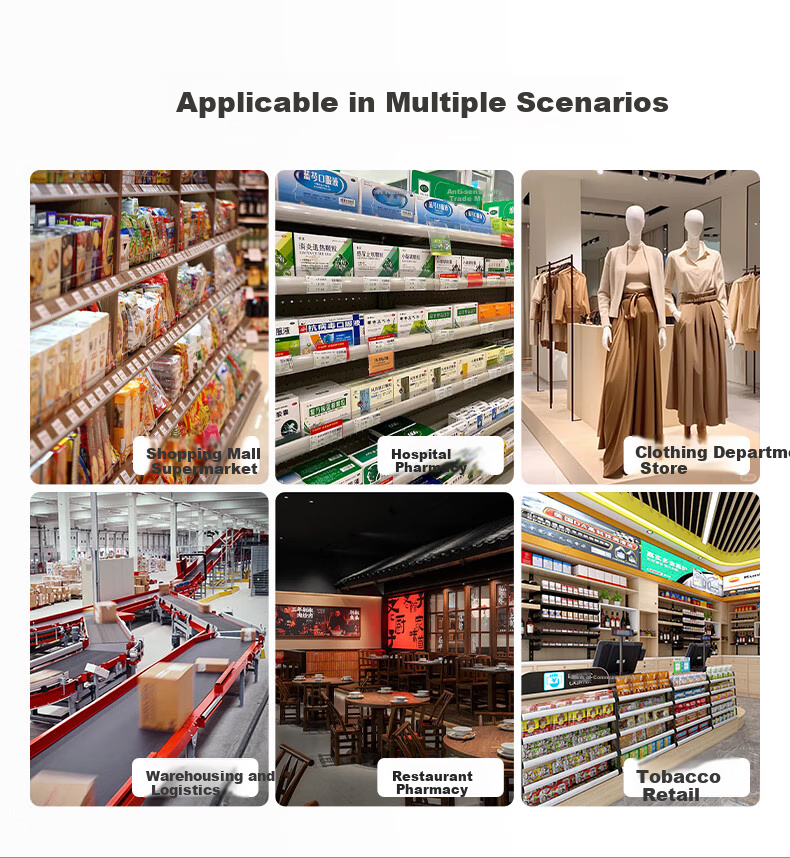 Chiteng Two-Dimensional Imaging Scanning Platform Scanner Gun for Catering, Retail, Express Delivery, Warehouse Logistics, Supermarket Product Barcode Scanning And Payment Collection, Pharmaceutical Traceability Code Scanner T24 4