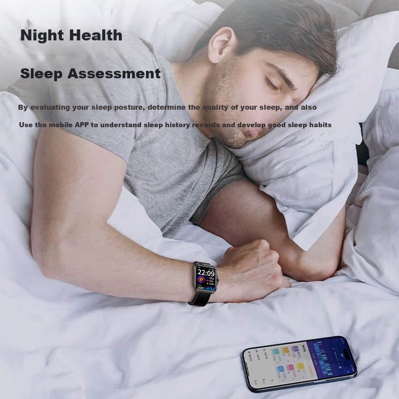 喵医生【千元配置】动态血压血糖监测手表智能手表无创血糖免扎针仪器心率血氧健康一体机家用记录手环