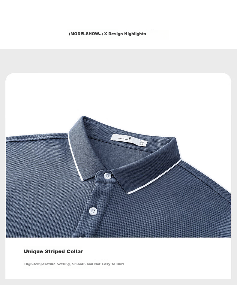 DANCING WOLVES [Upgraded Heavy Pure Cotton] Autumn And Winter Comfortable Basic Inner Layer Men's Long-Sleeve POLO Shirt, 001 Black, Size 165 6