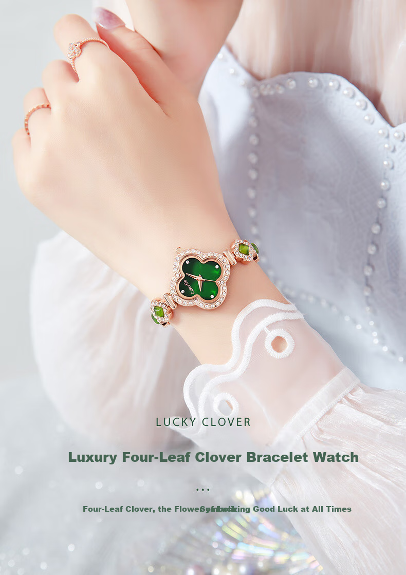 Colevkie Four-Leaf Clover Women's Watch, New Brand Ladies' Watch, Top Ten Light Luxury Niche High-End Birthday Gift 1
