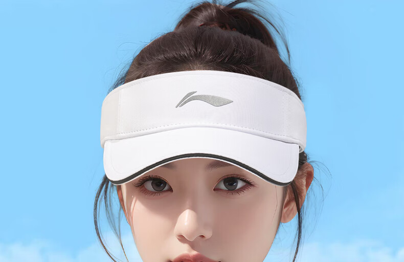 Li-Ning Unisex Mesh Top Cap Spring Summer Tennis Marathon Running Outdoor Sun Protection Hiking Black Hat 15