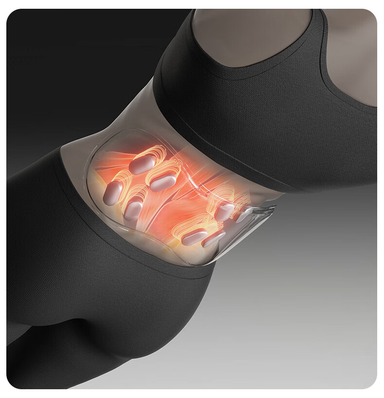 PGG [Mid-Autumn Festival Gift] Waist Massager, Back Pain Relief Device, Herniated Disc Hot Compress Massager, Lumbar Muscle Strain W7 Birthday Gift for Boyfriend Girlfriend Wife Husband 7