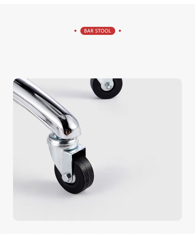 Huakaizhixing Bar Stool, Adjustable Height Office Swivel Chair, Bar Stool, Beauty Salon Laboratory Reception Chair, HK301 Black 10