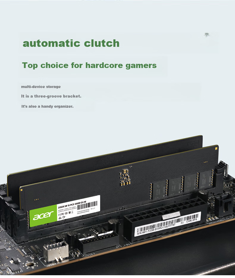 PREDATOR Acer, 16GB Single Stick, DDR5 5600MHz Frequency, Desktop Memory Module, UD200 Series (C46), AI Computer Accessory, Powering Black Myth: Wukong 5