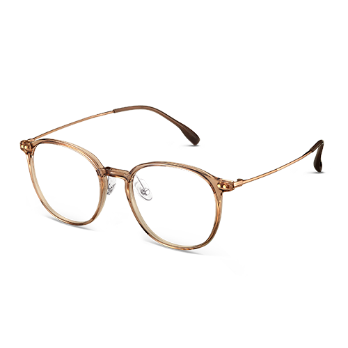 LOHO Photochromic Prescription Sunglasses Ultra-Light Brown UV Protection Optical Glasses