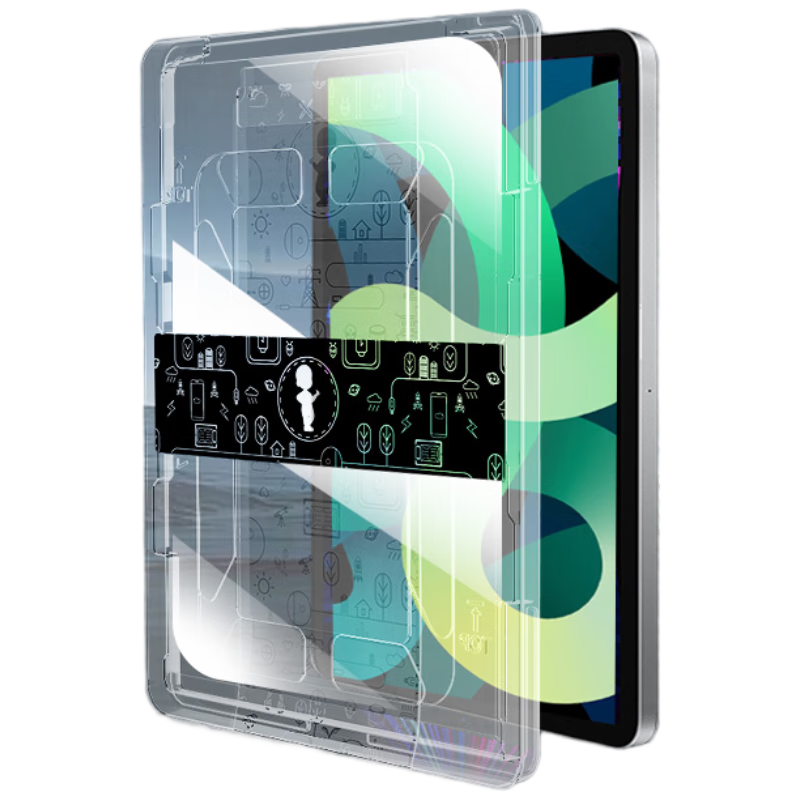 JPLAYER Tempered Glass Screen Protector for Apple IPad Pro, Compatible with 2023/22/20 Models, 11-Inch Protective Film for Tablet Computers, Dust-Free Installation, Full Screen Coverage, Quick Application, High Definition, Scratch-Resistant, Smooth Surface