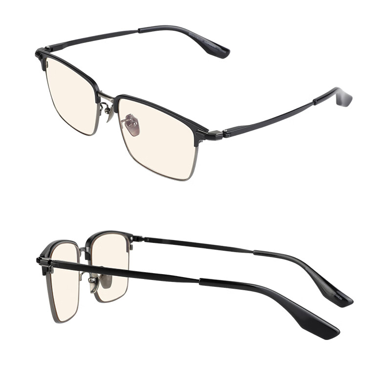 Blutech Anti-Blue Light Radiation Protection Classic Business Glasses [Black Gold 2035], 95% Blue Light Blocking Lenses 13