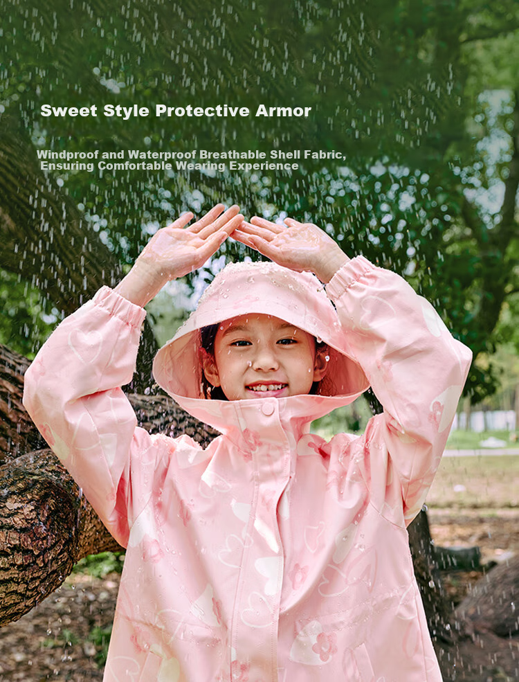 BALABALA Children's Outerwear Girls' Jacket Spring 2025 Top for Older Kids Three-In Two-Piece Set Trendy 208125105003 1