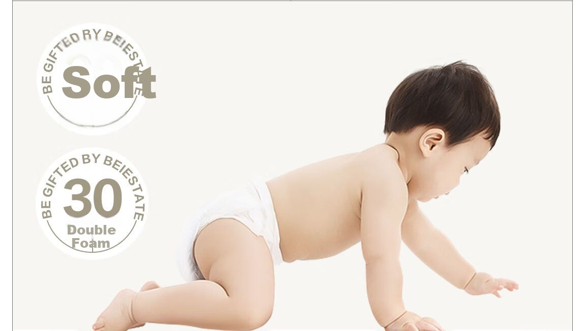 Beiyi Baby Crawling Mat, Thickened Infant Play Mat, XPE Non-Formaldehyde Whole Mat - 150*200*2.5 - Rainbow 17